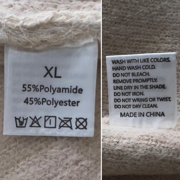 Floral Sweater Womens XL Green‎ Red Allover Print Pullover Crewneck Long Sleeve - Picture 8 of 8